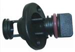 BLK DRAIN PLUG ASSEMBLY / PLASTIC