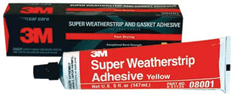 BLK WEATHERSTRIP ADHESIVE