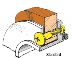 1/4-20 Barrel Nuts 12/pk