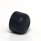 Blk Pus Button Switch Cap / Snap On