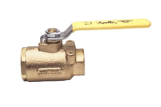 1-1/4 BRZ BALL VALVE W/MP