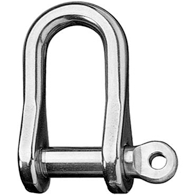 316 SS D SHACKLE 3/16IN