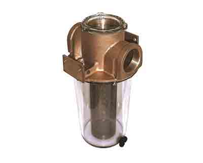 3/4IN RAW WATER STRAINER / 304 S/S BASKET