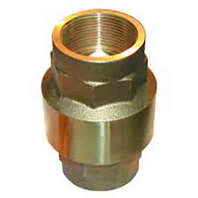 1IN IN-LINE CHECK VALVE / BRONZE