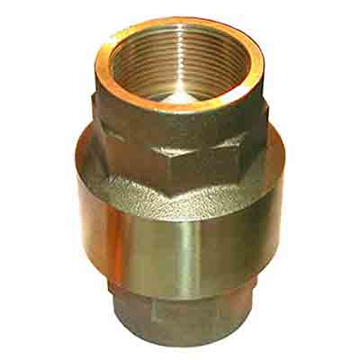 2in Inline Check Valve / Bronze