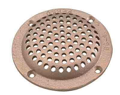 BRZ ROUND STRAINER